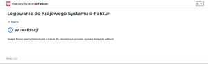 Krajowy System e-Faktur KSeF